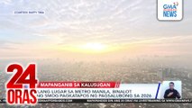 Ilang lugar sa Metro Manila, binalot ng smog pagkatapos ng pagsalubong sa 2026 | 24 Oras