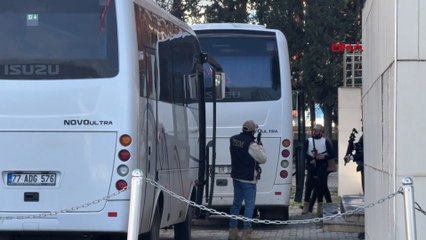 IŞİD operasyonunda yakalanan 25 şüpheli adliyeye sevk edildi