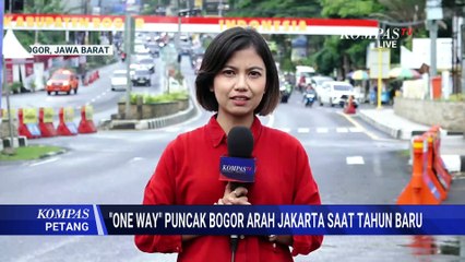 Tahun Baru, Sistem One Way di Jalur Puncak Bogor Diterapkan Situasional | KOMPAS PETANG