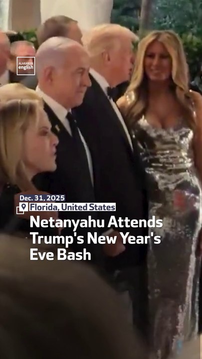 Netanyahu Attends Trump's New Year's Eve Bash