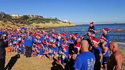 Porto Torres, 300 temerari fanno il primo tuffo del 2026 nelle acque gelide di Balai