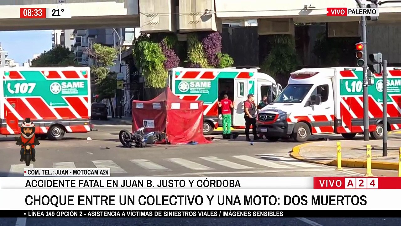 Accidente Palermo - Año Nuevo
