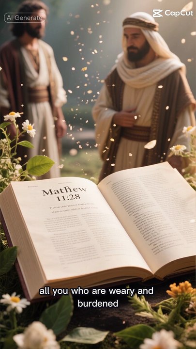 Daily Bible Verse Devotional | Matthew 11:28 | Tejsmie