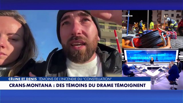 Crans-Montana : «J’ai appris que mon ami est mort sur place», déclare un témoin de l’incendie
