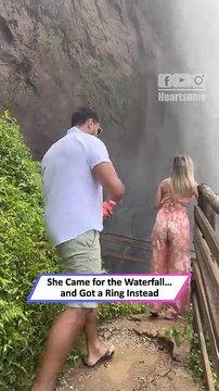 She Turned Around and Saw the Proposal of a Lifetime|| Heartsome 💖