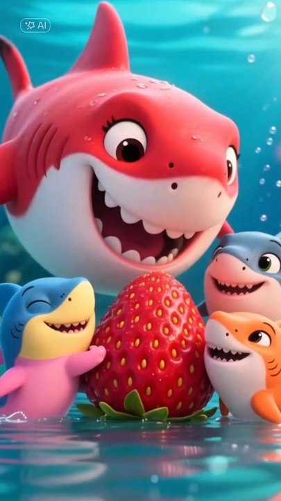 S Is for Shark 🦈 Eating Strawberry 🍓 | Alphabet Song for Kids & Toddlers