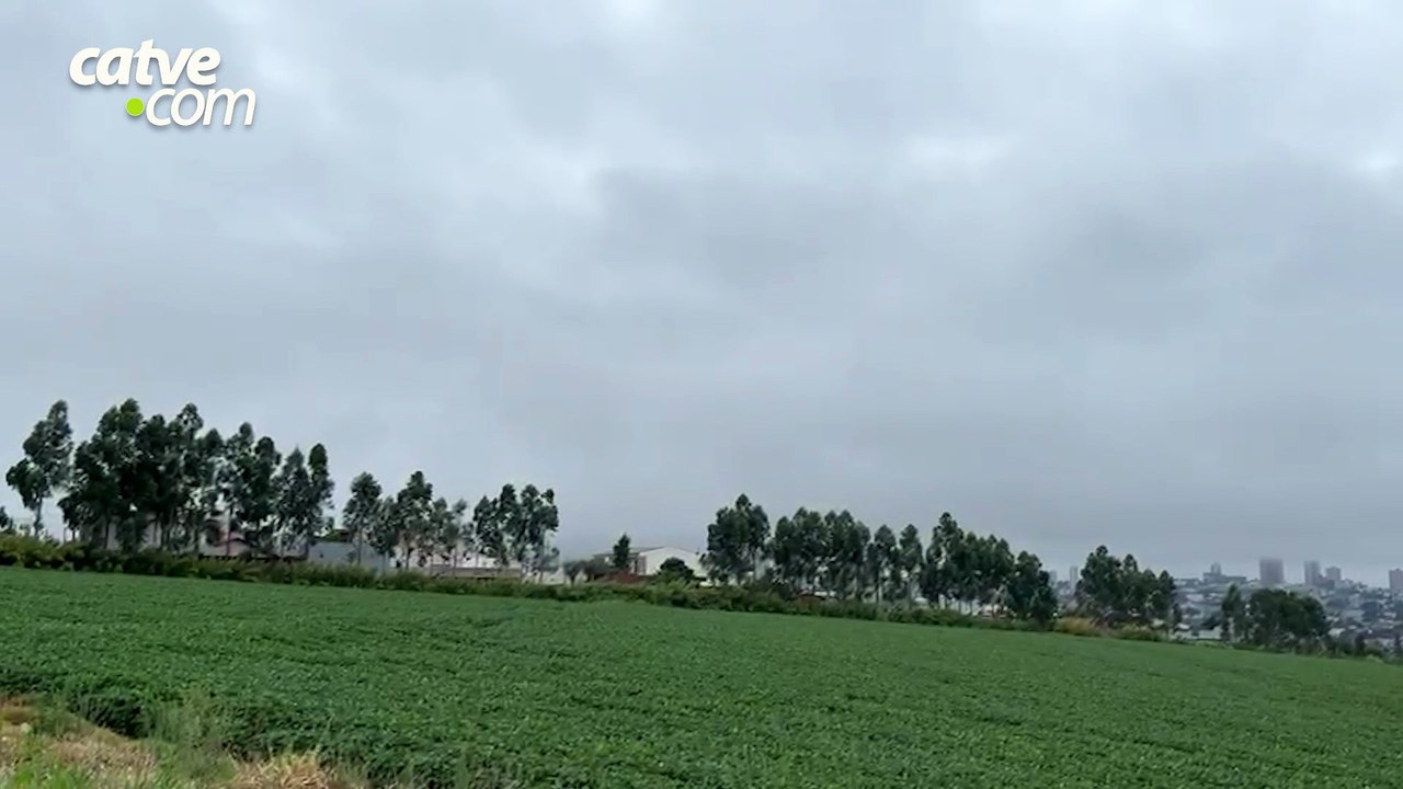 Quinta-feira começa com tempo instável e previsão de chuva para Cascavel e região Oeste