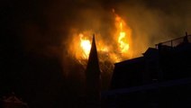 Huge fire tears through iconic 154-year-old Amsterdam church in early hours of New Year’s Day