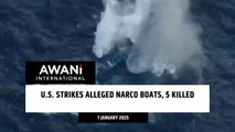 U.S. strikes alleged narco boats, 5 killed