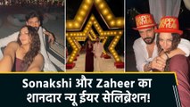 Sonakshi Sinha और उनके पति Zaheer Iqbal ने किया साल 2026 का शानदार वेलकम, शेयर की सेलिब्रेशन की खास झलक
