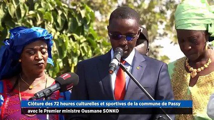 Clôture des 72 heures culturelles et sportives de la commune de Passy avec le Premier ministre Ousmane SONKO