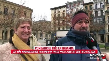 El nuevo año llega con mucho frío