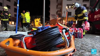 Incendio en bar de Suiza en celebraciones de Año Nuevo deja varios muertos y heridos