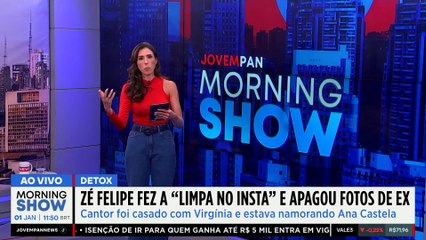 Zé Felipe faz LIMPA nas REDES e APAGA FOTOS de EX: 2026 é o ano do DETOX DIGITAL?
