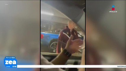Graban pelea dentro del estacionamiento de Plaza Galería de Pachuca