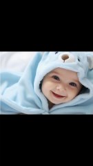 cute baby smiling
