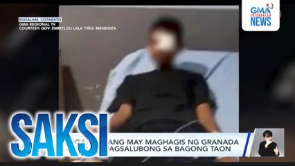 22 sugatan nang may maghagis ng granada sa gitna ng pagsalubong sa bagong taon | Saksi