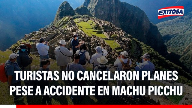 Choque de trenes en Machu Picchu: Turistas no han cancelado sus planes pese a accidente