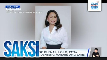 Bise alkade ng Dueñas, Iloilo, patay matapos aksidenteng mabaril ang sarili | Saksi