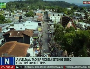 La Vuelta al Táchira sorprende con 10 nuevas etapas competitivas para los ciclistas
