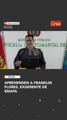 Aprehenden a Franklin Flores, exgerente de Emapa
