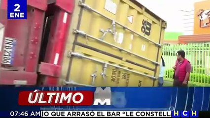 ¡Desgracia! Mientras esperaba bus, fémina perece arrollada por rastra en SPS