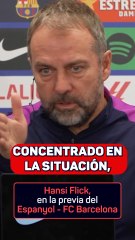 Flick: "No estoy preocupado por Joan García"