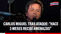 Carlos Miguel tras ataque contra su orquesta: 