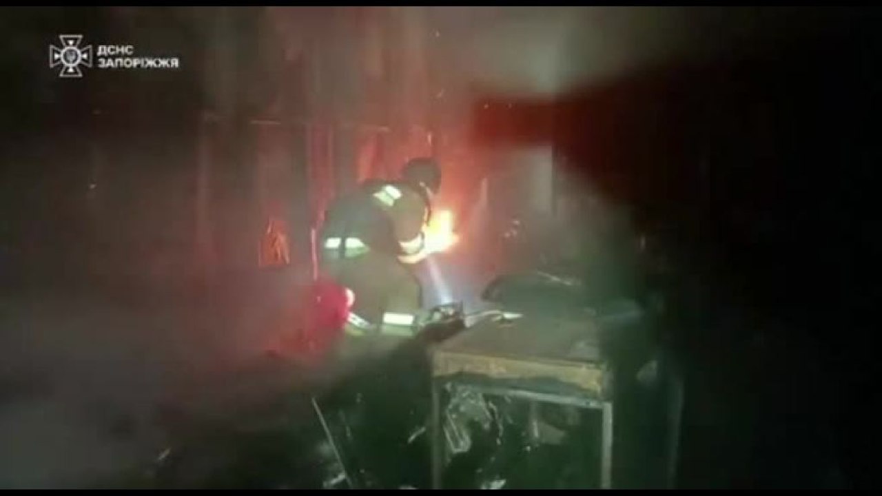 Pesante attacco russo a Zaporizhzhia, decine di droni sulla regione