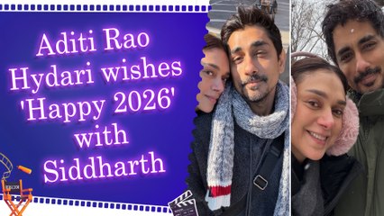 Aditi Rao Hydari welcomes 2026 with husband Siddharth by sharing cute, cozy pictures
