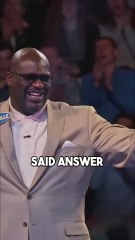 Shaq Sends Steve Harvey on a BBQ Rant on Celebrity Family Feud