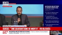 Incendie mortel à Crans-Montana: Mathias Reynard, président du canton de Valais, déclare 
