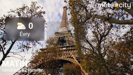 Bulletin météo Île-de-France du vendredi 02 janvier 2026