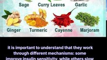 herbs that lower blood sugar