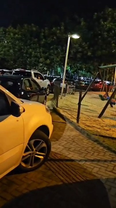 Réveillon em Florianópolis repete caso de barbárie no trânsito em praça na região central