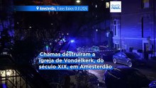 Dois mortos e uma igreja destruída numa cerimónia de Ano Novo "sem precedentes" nos Países Baixos
