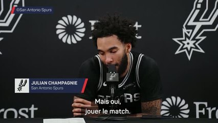 San Antonio Spurs - Champagnie sur son record : "Ça signifie beaucoup pour moi"