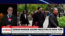 Zohran Mamdani assume Prefeitura de Nova York | TEMPO REAL