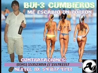 BUI-3 CUMBIEROS - Me escabio un porron
