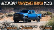 2027 Ram Power Wagon Diesel: Jetzt mit 34-Zoll-Reifen & Luftfahrwerk