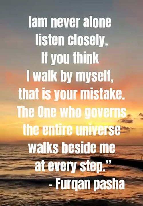 “I Am Not Alone — That’s Your Mistake” “Thinking I’m Alone? That’s Where You’re Wrong” “I’m Never Alone — You Just Misunderstood” “Not Alone, Just Misjudged” “You Think I’m Alone? That’s Your Error” “I Stand Alone, But I’m Not Alone” “Mistaken for Lonelin