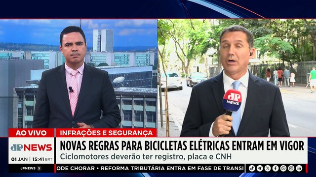 Novas regras para bicicletas elétricas entram em vigor; entenda | TEMPO REAL