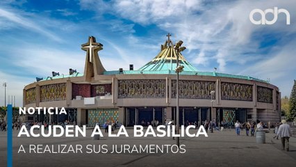 Así se vive el primer día del año en la Basílica de Guadalupe