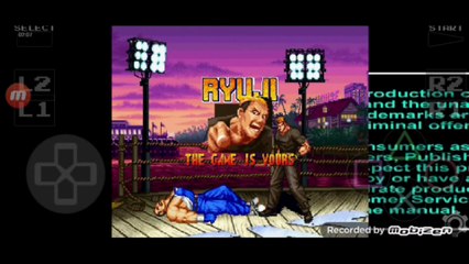 Real Bout Fatal Fury Ryuji Yamazaki vs Franco Bash luta completa