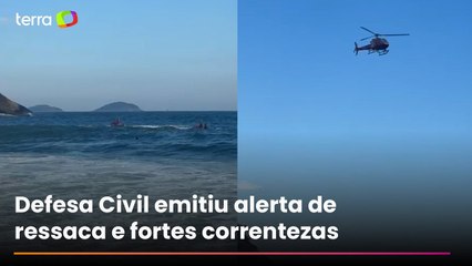 Afogamento no Leme deixa uma pessoa desaparecida no Rio; 631 pessoas foram resgatadas no réveillon