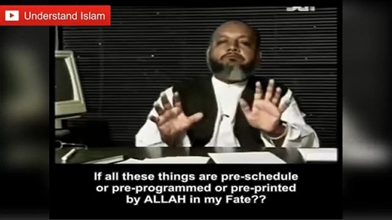 Best explanation of Masla e Taqdeer (Predestination) by Dr Ghulam Murtaza Malik