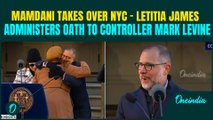 NYC Mayor Zohran Mamdani’s GRAND Inauguration: Letitia James Swears-In NYC Controller Mark Levine