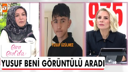 16 yaşındaki Yusuf İzmir'de Deniz'in yanında mı? - Esra Erol'da 1 Ocak 2026
