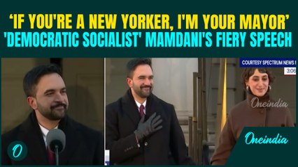 NYC Mayor Zohran Mamdani FULL SPEECH: Mamdani’s EXPLOSIVE Oath Speech Sends Crowd  Into Roars