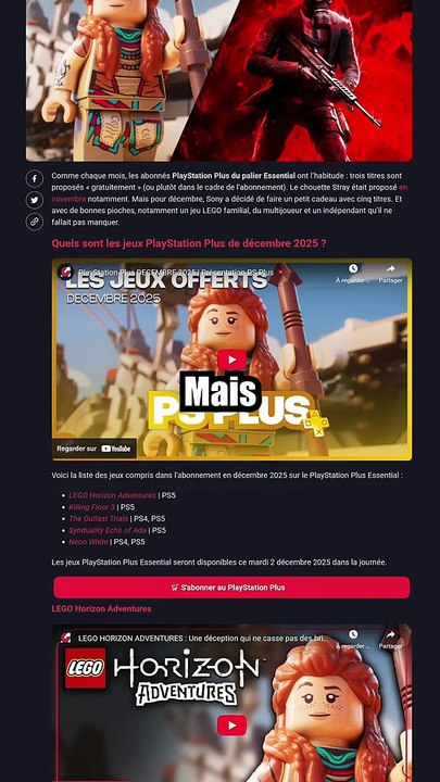 La PlayStation 4 : C'est la fin